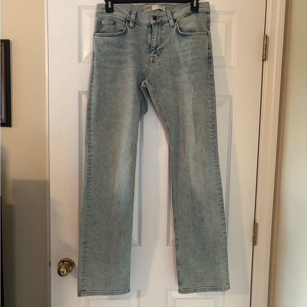 Tecovas Men's Denim Straight Jeans
